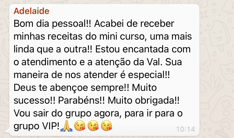 Amigurumi depoimento 1