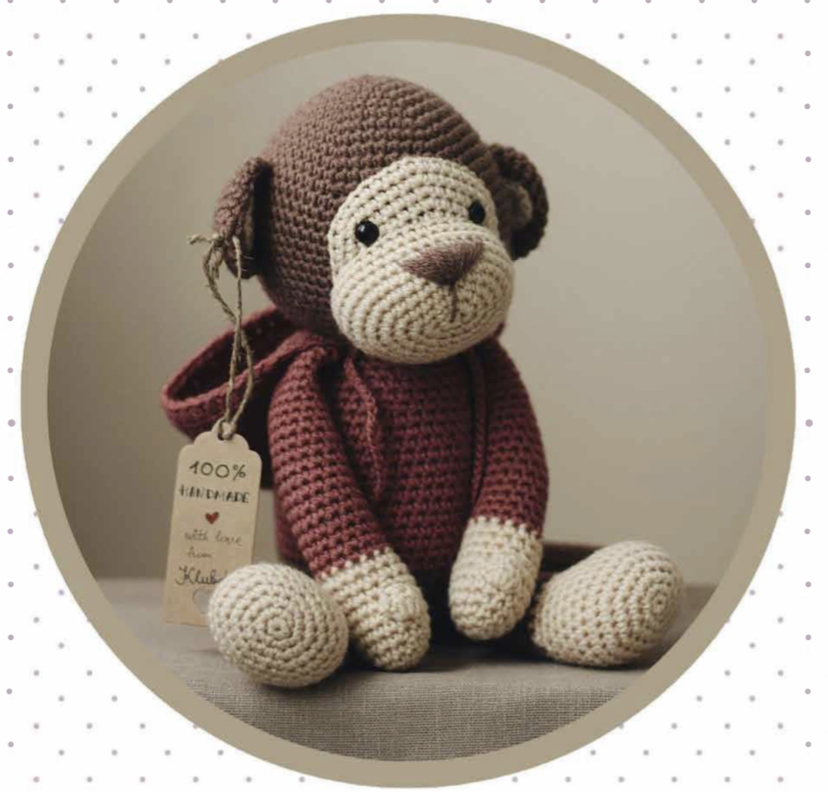 Amigurumi Macaco